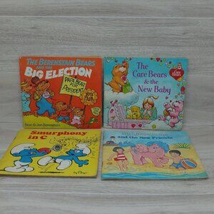 Vintage Random House New York Mini Storybooks- My little pony, Care Bears Etc...